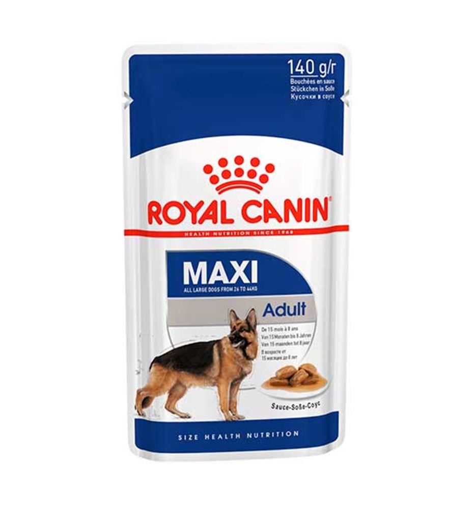 Royal Canin Maxi Adult sobre en salsa para perros