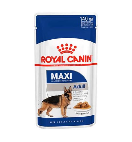 Royal Canin Maxi Adult sobre en salsa para perros