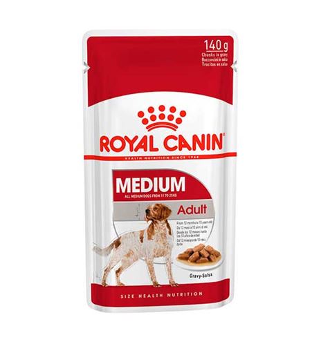 Royal Canin Medium Adult sobre en salsa para perros