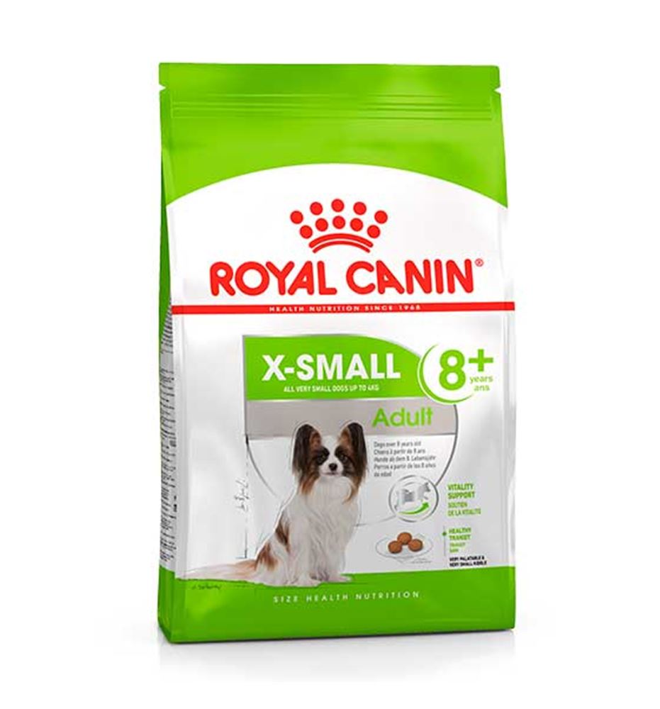 Royal Canin X-Small Adult +8 pienso para perros