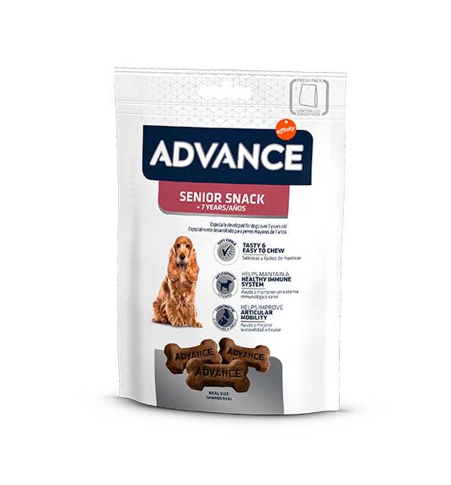 Advance Senior +7 snack para perros