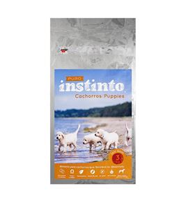 Puro Instinto Cachorros pienso para perros 3kg - saco antiguo