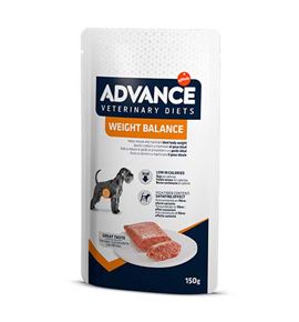 Advance Veterinary Diets Weight Balance sobre en salsa para perros