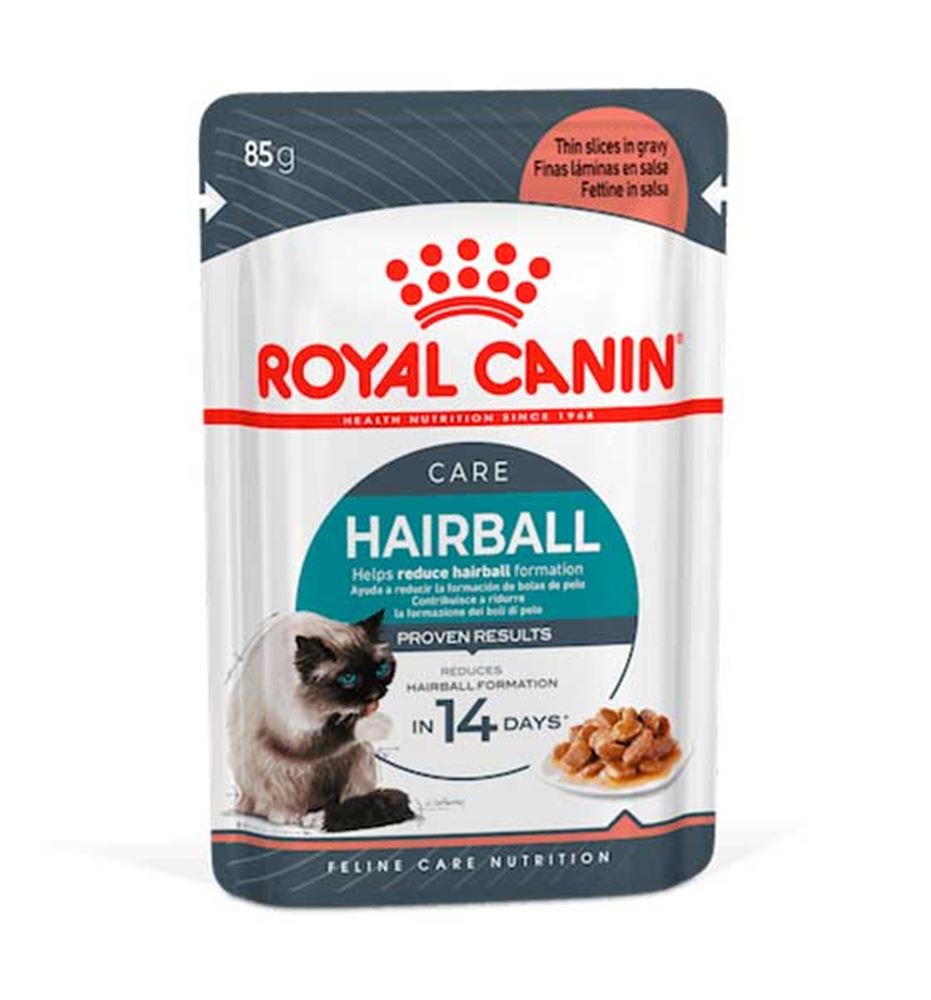 Royal Canin Hairball Care salsa en sobre para gatos