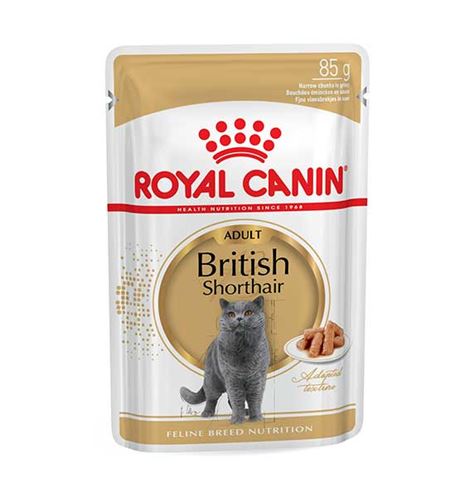 Royal Canin British Shorthair salsa en sobre para gatos