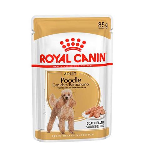 Royal Canin Caniche paté en sobre para perros