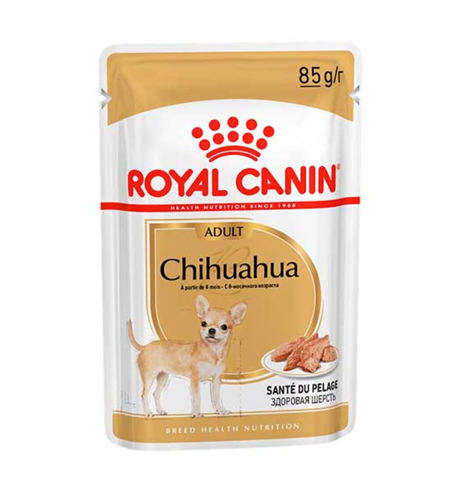 Royal Canin Chihuahua paté en sobre para perros