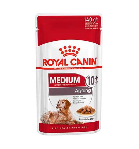 Royal Canin Medium Adult Ageing +10 salsa en sobre para perros