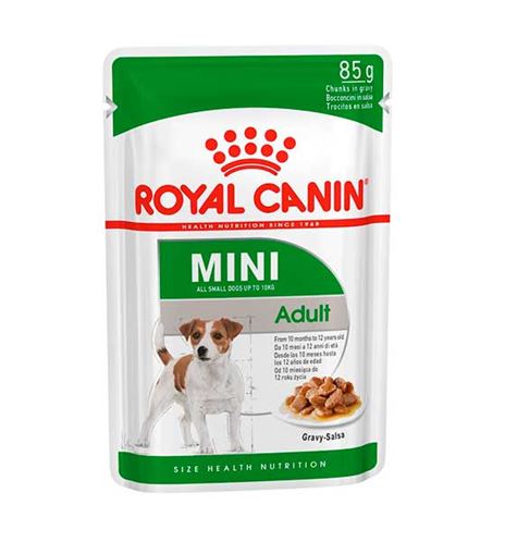 Royal Canin Mini Adult salsa en sobre para perros