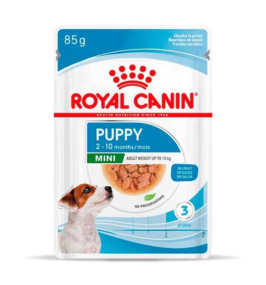 Royal Canin Mini Puppy salsa en sobre para perros