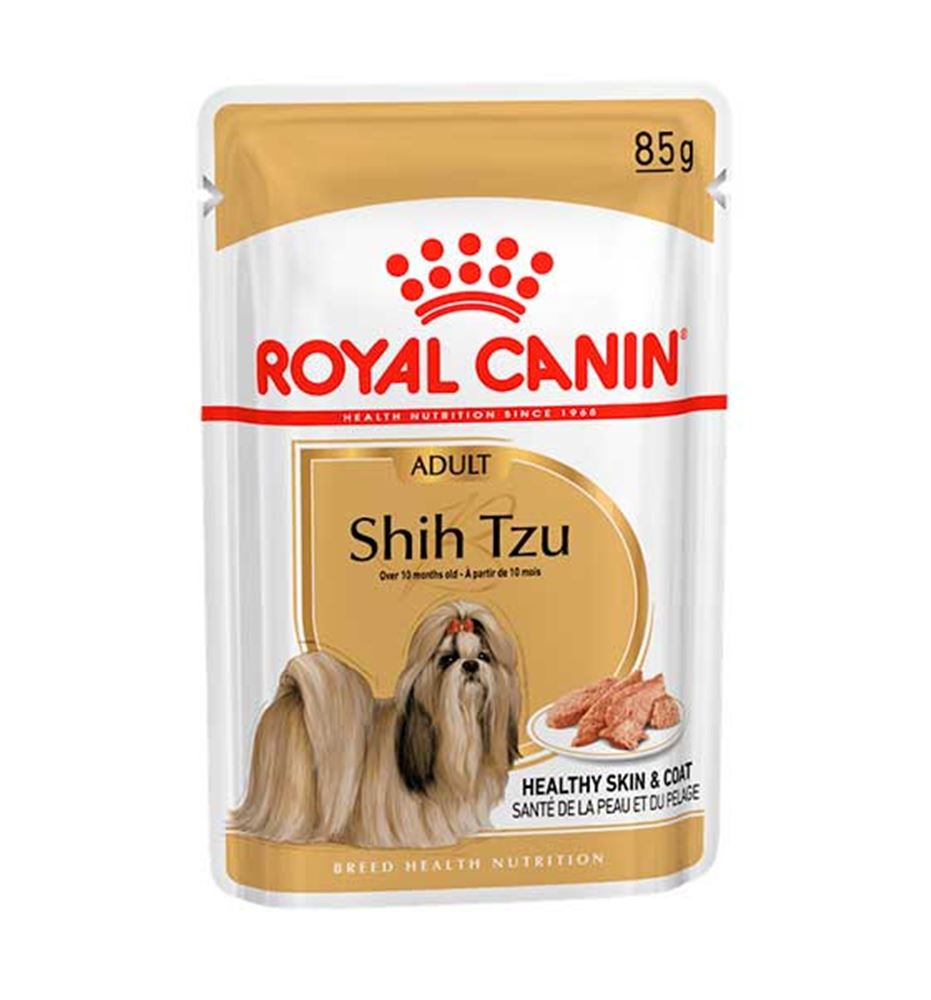 Royal Canin Shih Tzu paté en sobre para perros