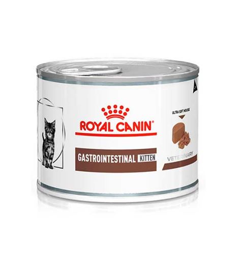 Royal Canin Veterinary Gastrointestinal Kitten lata para gatos