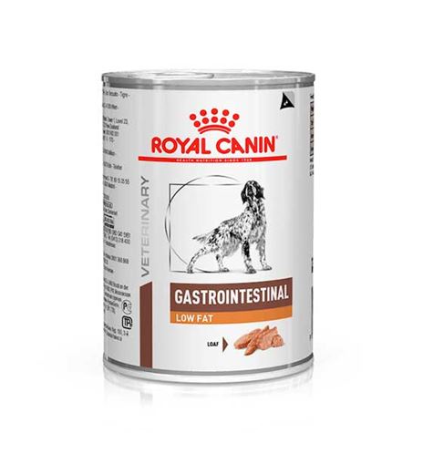 Royal Canin Veterinary Gastrointestinal Low Fat lata para perros