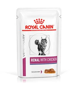 Royal Canin Veterinary Renal Pollo salsa en sobre para gatos