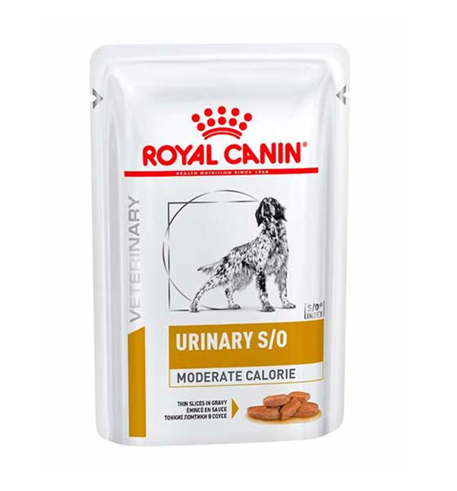Royal Canin Veterinary Urinary S/O Moderate Calorie sobre para perros