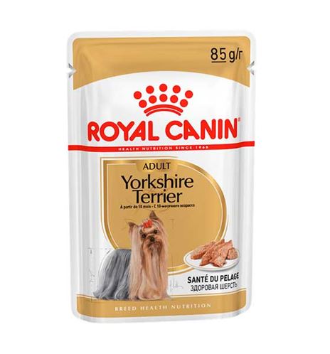 Royal Canin Yorkshire Terrier paté en sobre para perros