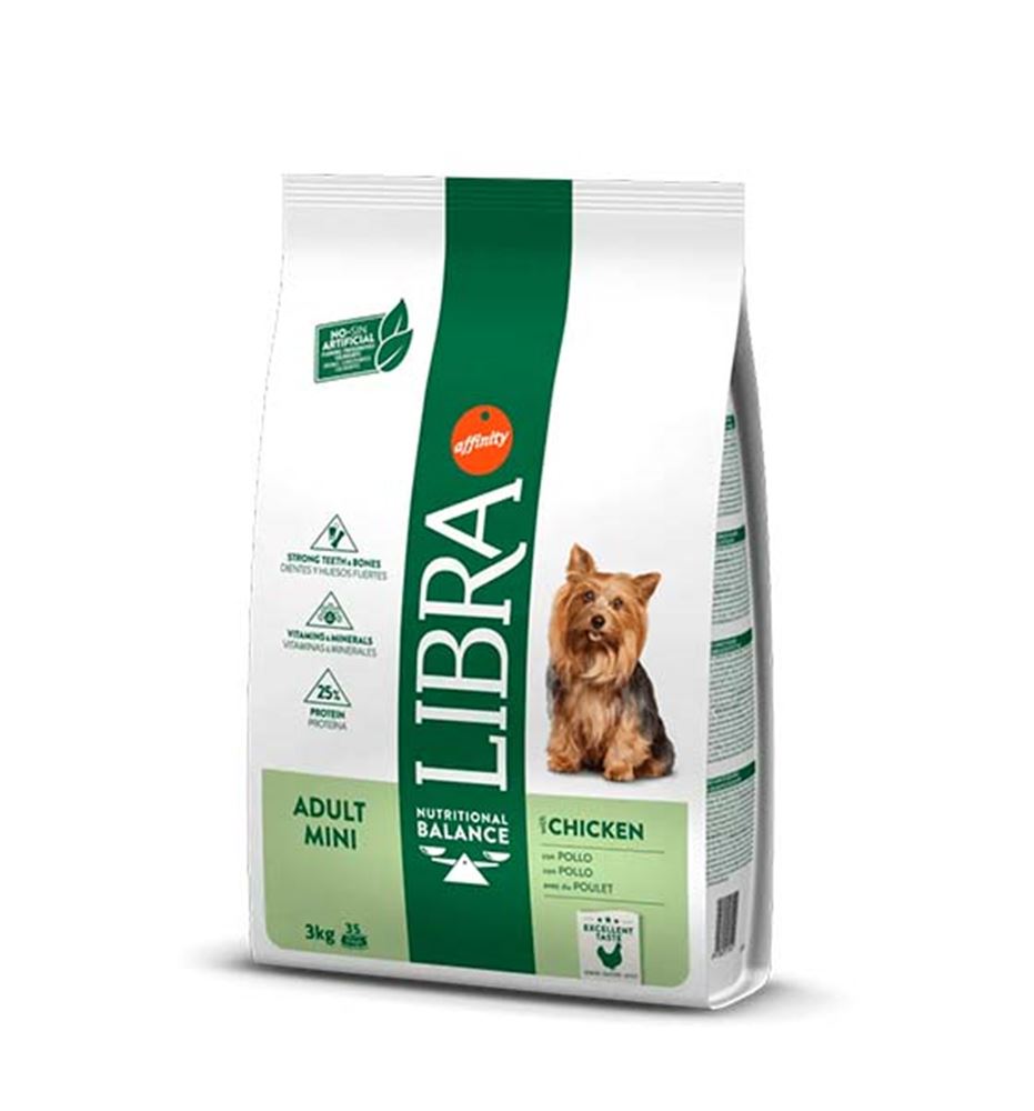 Libra Adult Mini Pollo pienso para perros 3kg