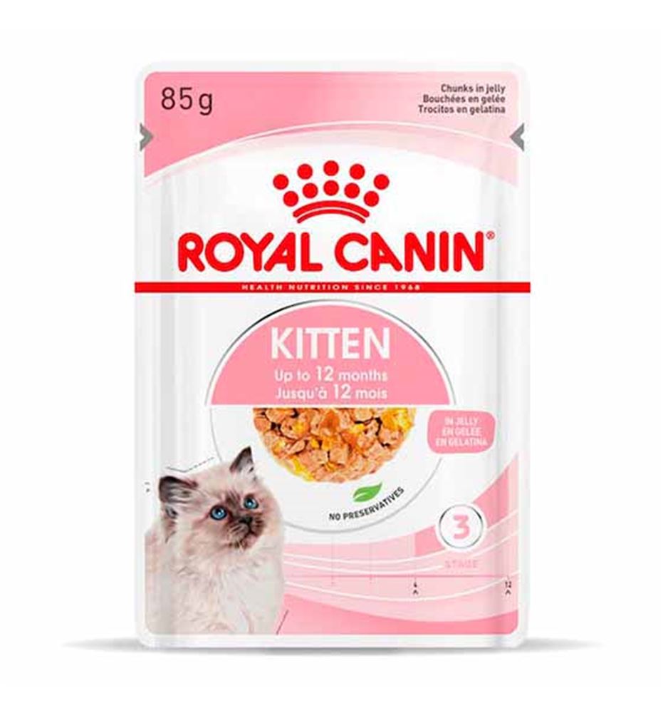 Royal Canin Kitten gelatina en sobre para gatos
