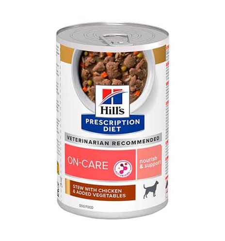 Hill's Prescription Diet On-Care pollo y vegetales lata para perros