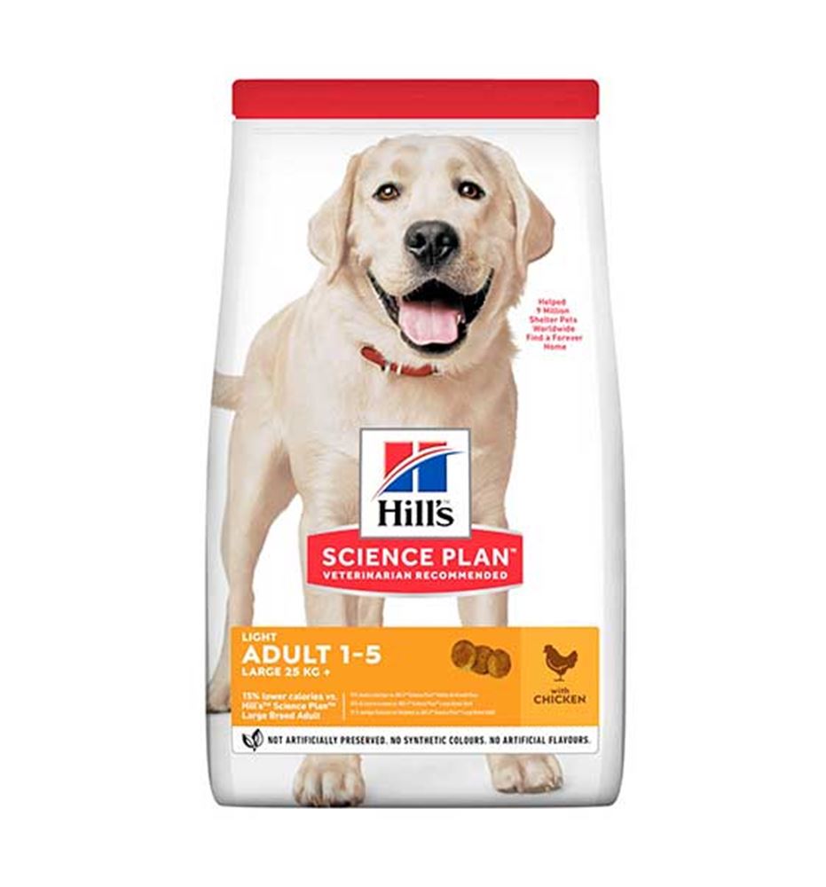 Hill's Science Plan Adult Light Large Breed Pollo pienso para perros