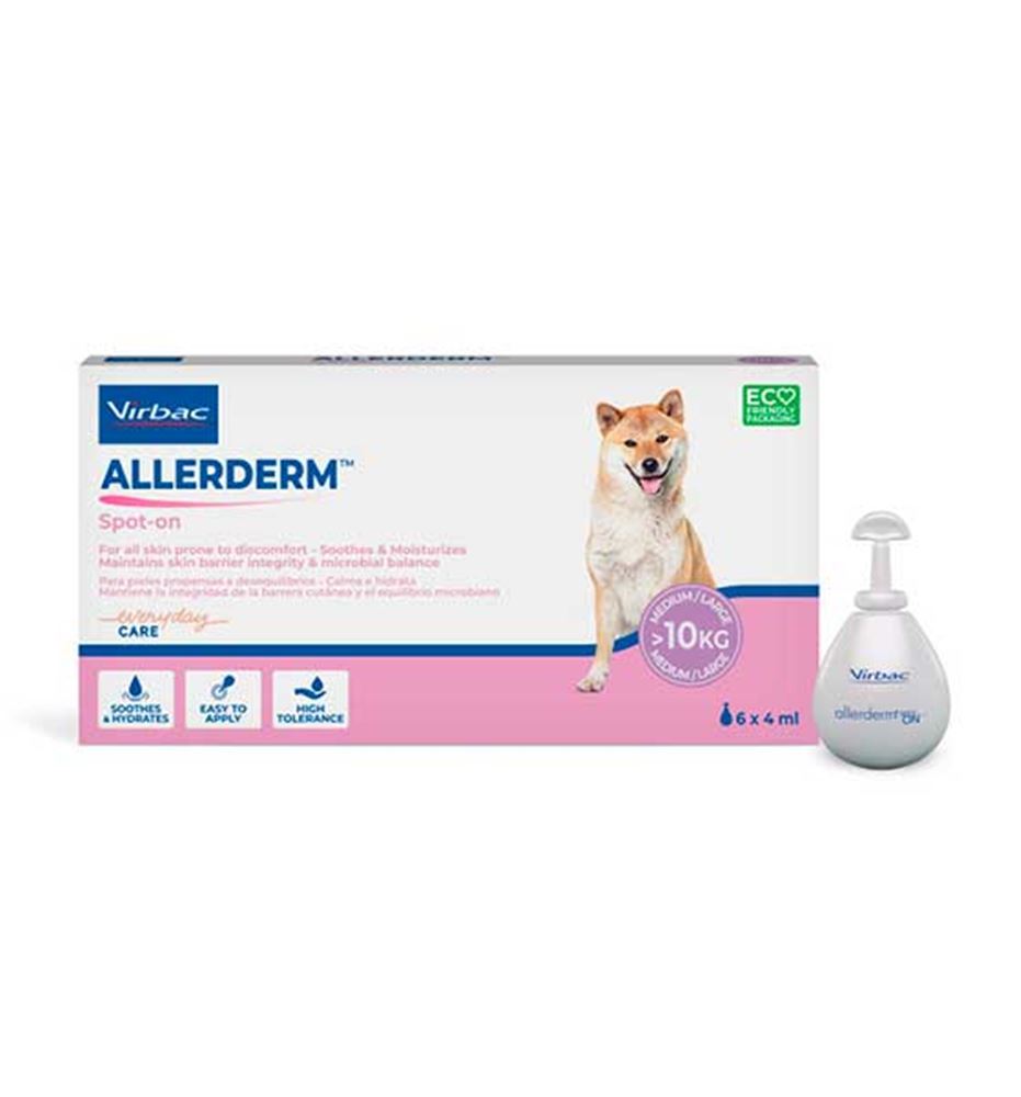 Virbac Allerderm spot-on pipeta para perros