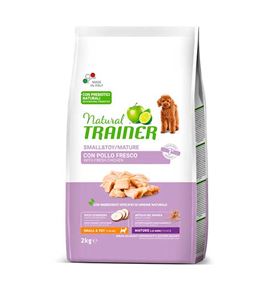 NATURAL TRAINER SENIOR SMALL&TOY POLLO PIENSO PARA PERROS