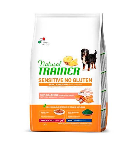 Natural Trainer Adult Medium/Maxi Sensitive Salmón pienso para perros