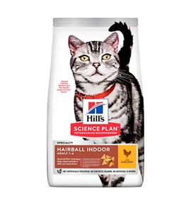 Hill's Science Plan Hairball Indoor Pollo pienso para gatos