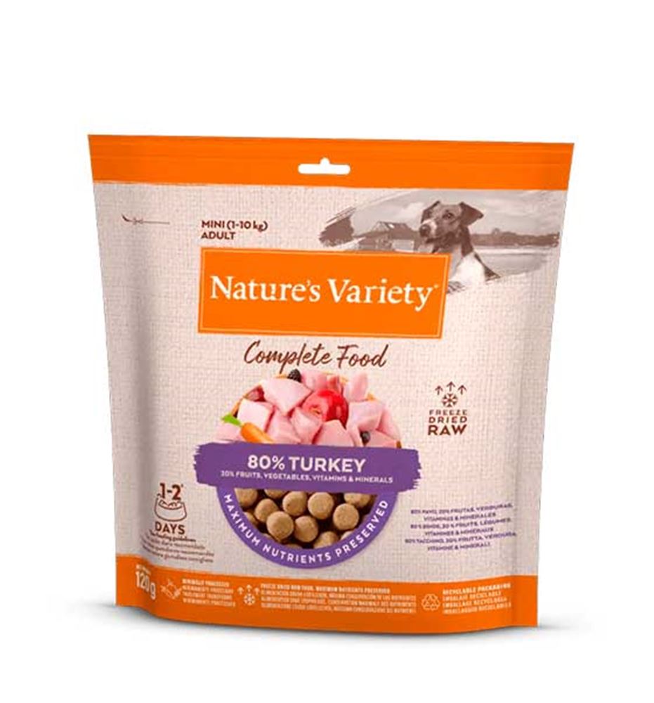 Nature's Variety Complete Food Mini Pavo pienso para perros