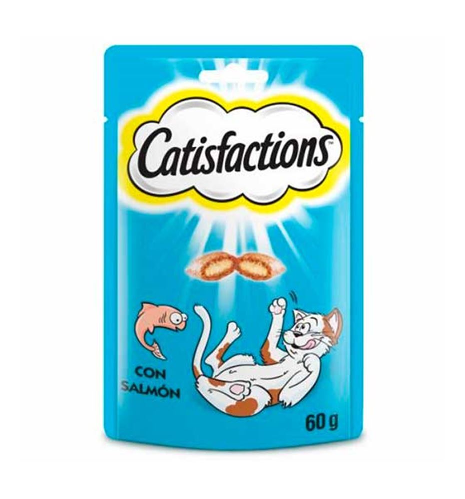 Catisfactions Salmón snacks para gatos