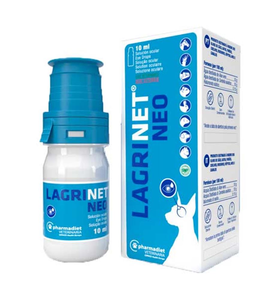 Pharmadiet Lagrinet Neo hidratante ocular para mascotas