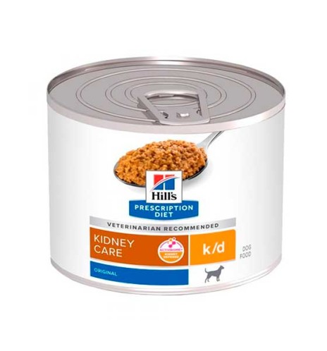 Hill's Prescription Diet Kidney Care K/D pollo lata para perros 200g