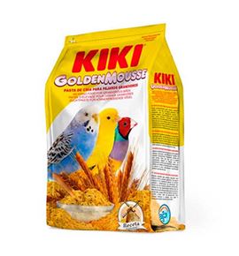 Kiki Golden Mousse pasta de cría para pájaros granívoros