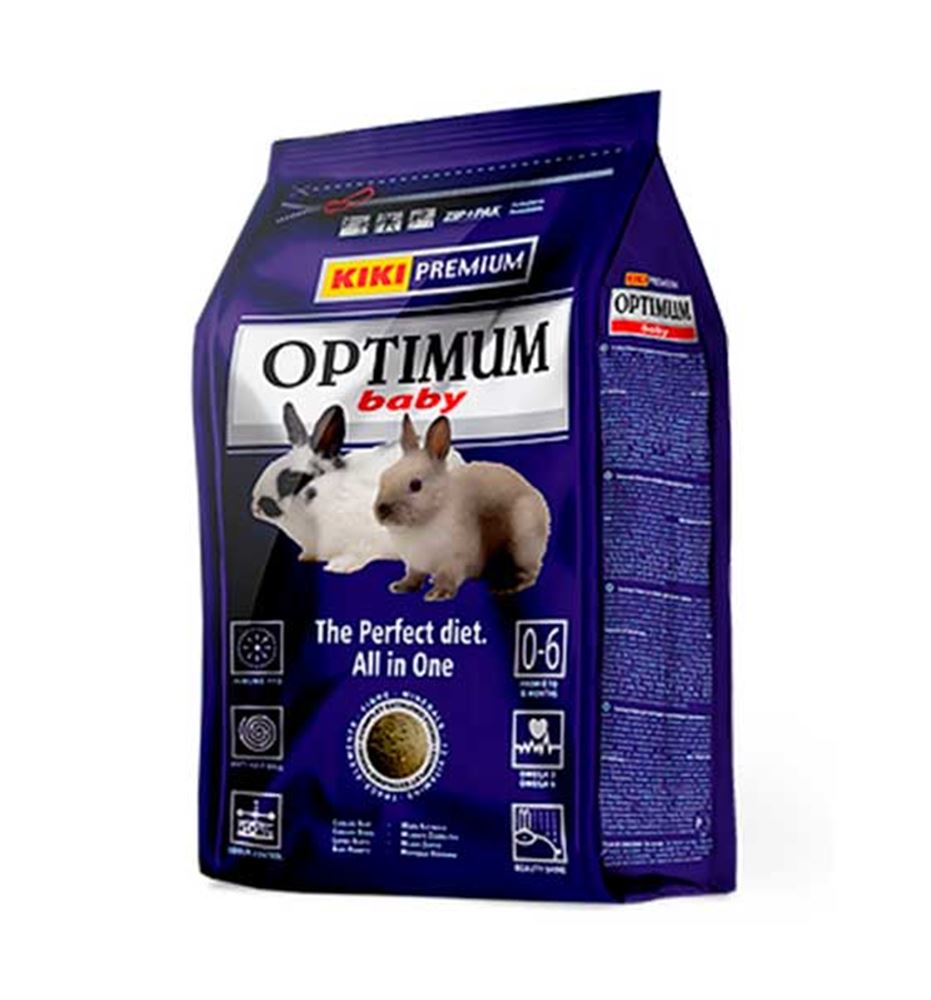 Kiki Premium Optimum Baby pienso para conejos