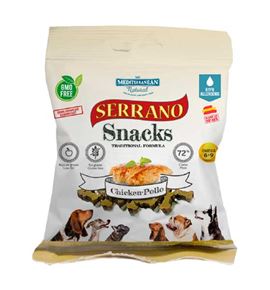 Mediterranean Natural Serrano Snacks Pollo para perros