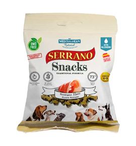 Mediterranean Natural Serrano Snacks Jamón Serrano para perros