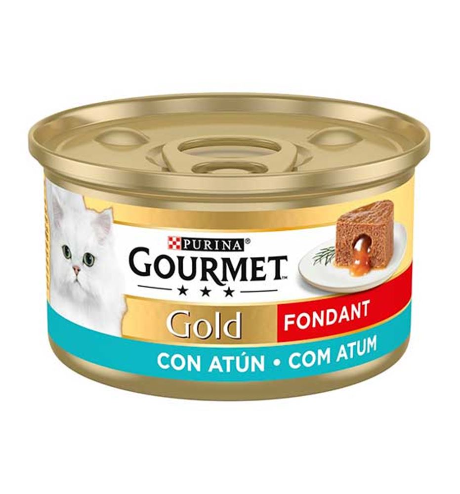 Purina Gourmet Gold Fondant de Atún lata para gatos