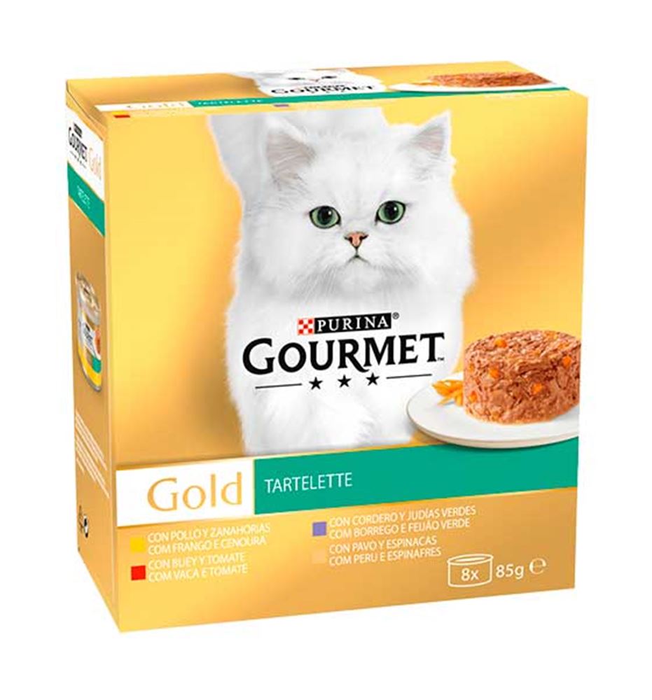 Purina Gourmet Gold Tartelette Multipack Carne latas para gatos