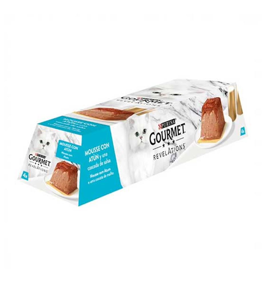 Purina Gourmet Revelations Atún mousse para gatos