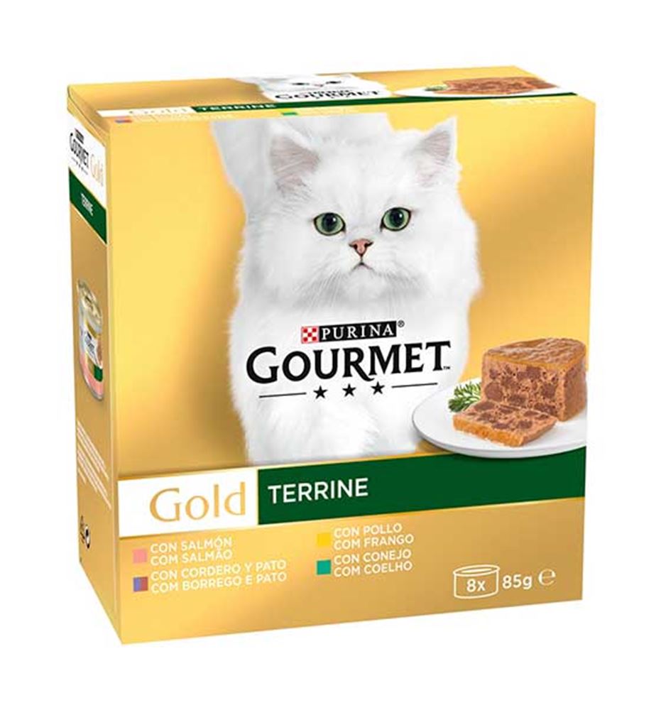 Purina Gourmet Gold Terrine Multipack lata para gatos