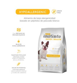 Puro Instinto Salud Hypoallergenic pienso para perros - Beneficios