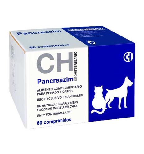 Pancreazim complemento alimenticio para perros y gatos Pancreazim complemento alimenticio para perros y gatos