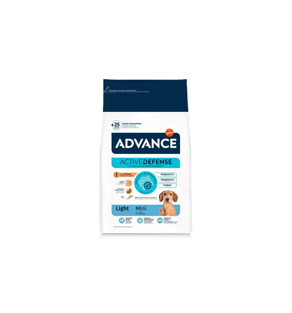 Advance Adult Mini Light Pollo pienso para perros