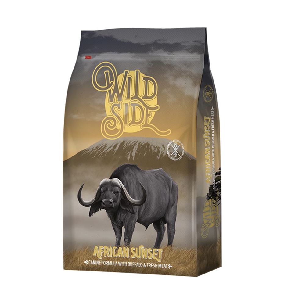 Wild Side African Sunset Búfalo pienso para perros 3kg