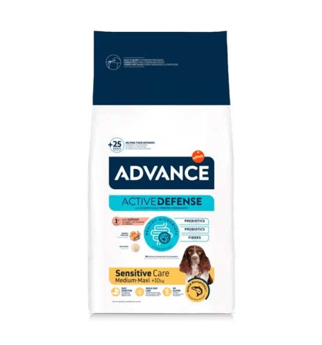 Advance Adult Sensitive Care Medium/Maxi Salmón pienso para perros Advance Adult Sensitive Care Medium/Maxi Salmón pienso para perros
