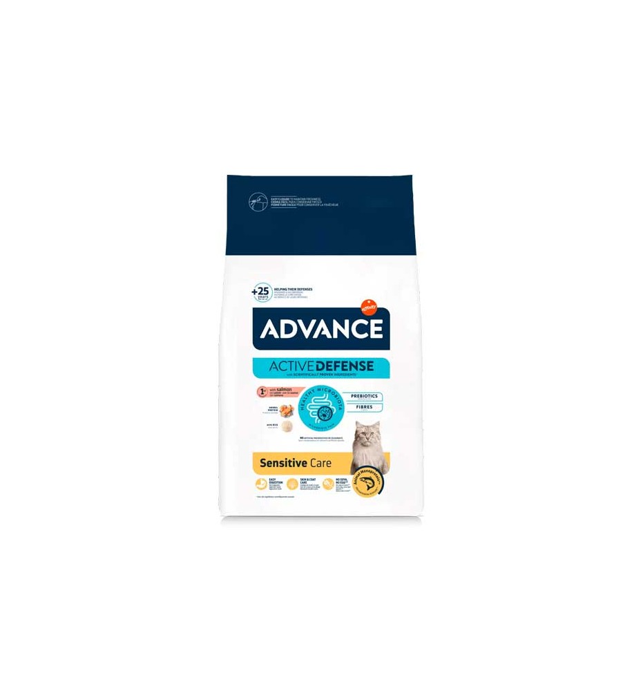 Advance Adult Sensitive Salmón pienso para gatos