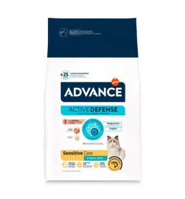 Advance Adult Sensitive Sterilized Salmón pienso para gatos