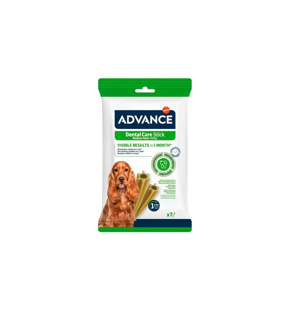 Advance Dental Care Stick Medium/Maxi snack para perros semanal