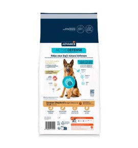 Advance German Shepherd pienso para perros - Reverso