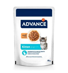 Advance Kitten Pollo sobre en salsa para gatitos